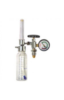 Oxygen Adjustment Valve with Rotameter & Humidifer Bottle (Perfect)