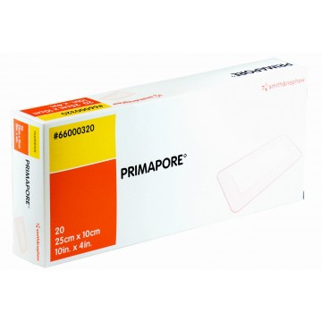 PRIMAPORE (25cm x 10cm) - Box of 20 Dressings