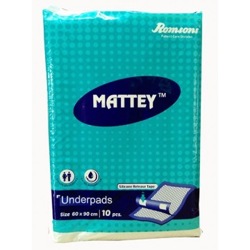 Romsons Mattey Underpad Sheets  (10/Pack)