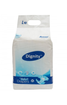 Romsons Adult Diapers  Dignity  (10 Pcs. Pack)