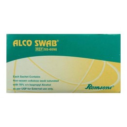 Romsons Alcohol Swabs (Alco Swab) - 100 Pcs.