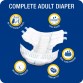 Romsons Dignity MAGNA Adult Diapers Extra Large (Pack of 10 Pcs) for Waist Size 48-57 Inches