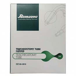 Romsons Tracheostomy Tube Cuffed