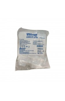 Romsons Specican Container 30 ml  (Specimen Collection)  Sterile - Plastic (Box of 50 Pcs.)