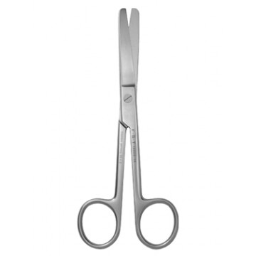 Fine Surgical Scissor Straight (Blunt Edges) S/Steel
