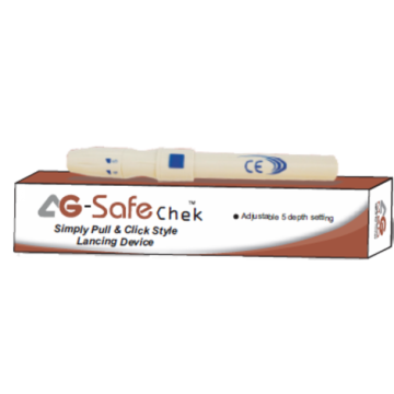 AG SafeCheck Lancing Device For Gulcometer