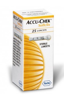 AccuChek Softclix Lancets 25 Pcs. Pack