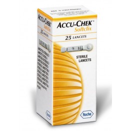 AccuChek Softclix Lancets 25 Pcs. Pack