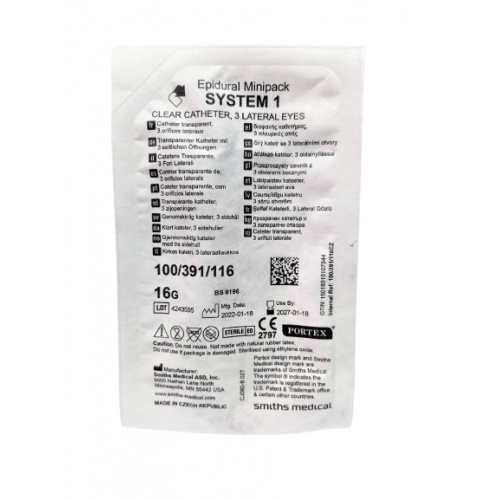 Portex Epidural Minipack System 1 16G Buy Online at best price in