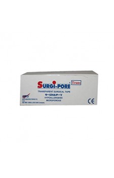 Surgipore Trans Transparent Hypoallergenic Microporous Surgical Tape (5meter) - Box Pack 