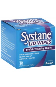 Systane Eye Lid Cleansing Wipes  30 Wipes Box