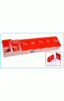 Presens TabOrg Tablet/Pill/Medicine Organiser For a Week & Once a Day Medicine 