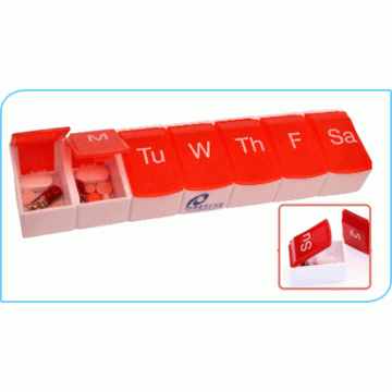 Presens TabOrg Tablet/Pill/Medicine Organiser For a Week & Once a Day Medicine 