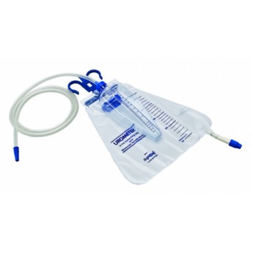 Romsons Uro Meter - Urine Bag With Measured Volume Chamber (Pack of 5)
