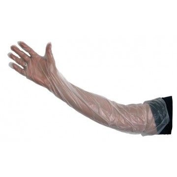 Doctor Dispsoable Long Sleeve Veterinary Gloves  - 100 Pcs Pack