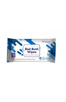 Wiclenz Bed Bath Wipes (Pack of 10 N Sanitary Bed Bath Wipes)