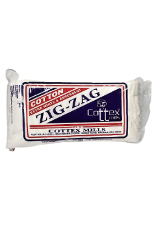 Cottex Mills Extra White & Absorbent Zig-Zag Cotton (100gm)