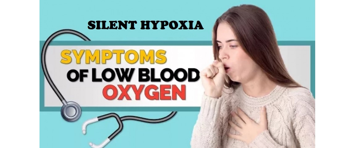 Silent Hypoxia (Low Oxygen Level in the Body) - Its symptoms and role during COVID-19. 