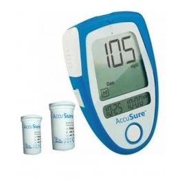 Dr.Gene Accusure Gulcometer with 10 Free Test Strips