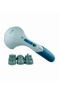 AccuSure Dr Gene Dual Head Body Massager With 3 Set Massage attachments Relax and Comfort  (Heavy Duty)