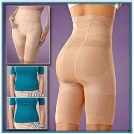Slim Fit Ladies Body Shaper For Flat Tummy & Slimmer Thigh (Skin Color)