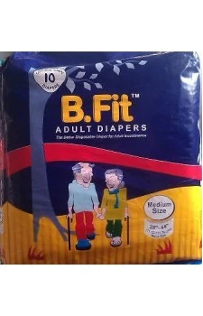 BFit Adult Diapers (10 Pcs Pack)