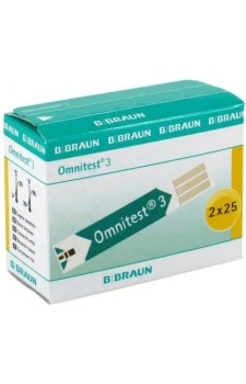 B Braun Omnitest 3 Test Strips (50's Pack)