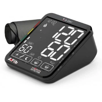 Dr. Odin Digital BP Monitor With Touch Display & Talking Function (Black)- AFIB Technology 