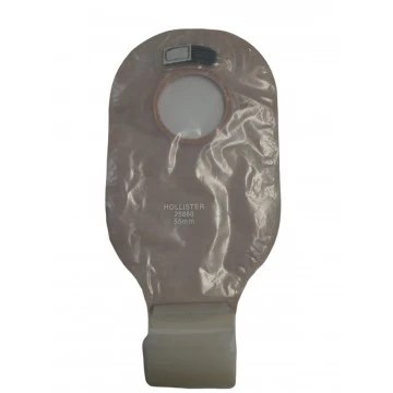 Hollister 25860 (55mm) Conform 2 Drainable Transparent Pouch, Lock ‘n Roll with Filter