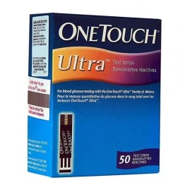 OneTouch Ultra Test Strips - 50 Strips (2x25 Pack)