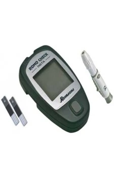 Romsons Romo Check Insta Glucometer For Self Testing of Blood Glucose 