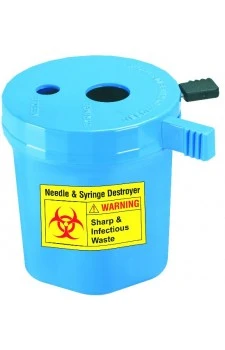 Supreme Manual Syringe & Needle Destroyer