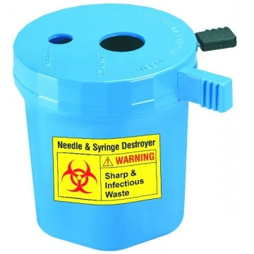 Supreme Manual Syringe & Needle Destroyer