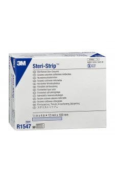 3M Steri-Strip Reinforced Skin Closures (Ref R1547) - Box of 50 Pieces