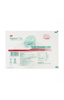 3M Tegaderm I.V. Transparent Film Dressing with Border (1635IN) - One Piece