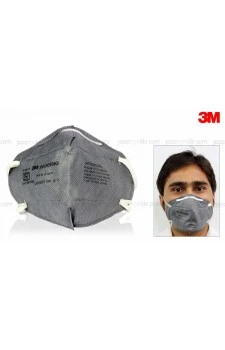 3M Anti-Pollution Bike/Scooter Riding / Driving Face Mask-Grey