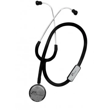 Dr. Morepen ST01 Deluxe Stethoscope (Black)