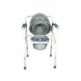 Karma Folding Commode without Wheels - Rainbow 2