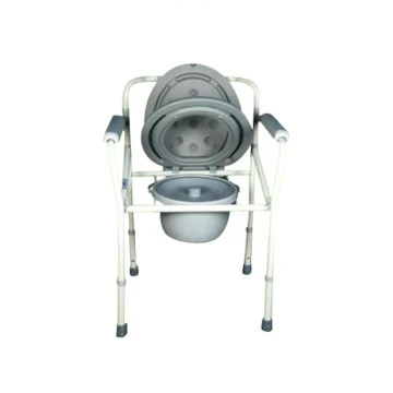 Karma Folding Commode without Wheels - Rainbow 2