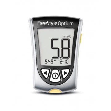 Freestyle Optium Gulcometer With Free 5 Test Strips