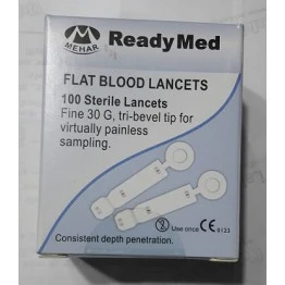 ReadyMed Blood Lancets For Accuchek Softclix Lancing Device - 100 pcs Box