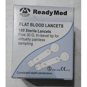 ReadyMed Blood Lancets For Accuchek Softclix Lancing Device - 100 pcs Box