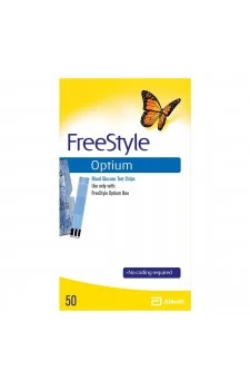 Abbott Freestyle Optium Test Strips - 50 Strips