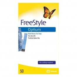 Abbott Freestyle Optium Test Strips - 50 Strips