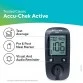 AccuChek Active Blood Glucose Monitor (Glucometer) With Free 10 test strips 
