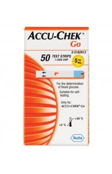 AccuChek GO Test Strips (50 Strips)