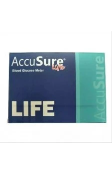 AccuSure Life Glucometer Kit With 25 Strips
