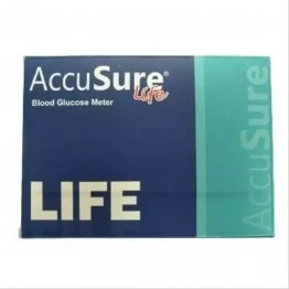 AccuSure Life Glucometer Kit With 25 Strips