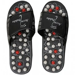 Accupressure Slippers With Magnetic Therapy For Natural Pain Relief & Healthcare (Accu Paduka)