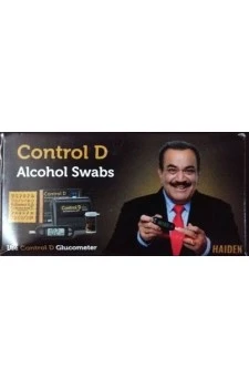 Control D Alcohol Swabs  - Box of 100 Pcs.